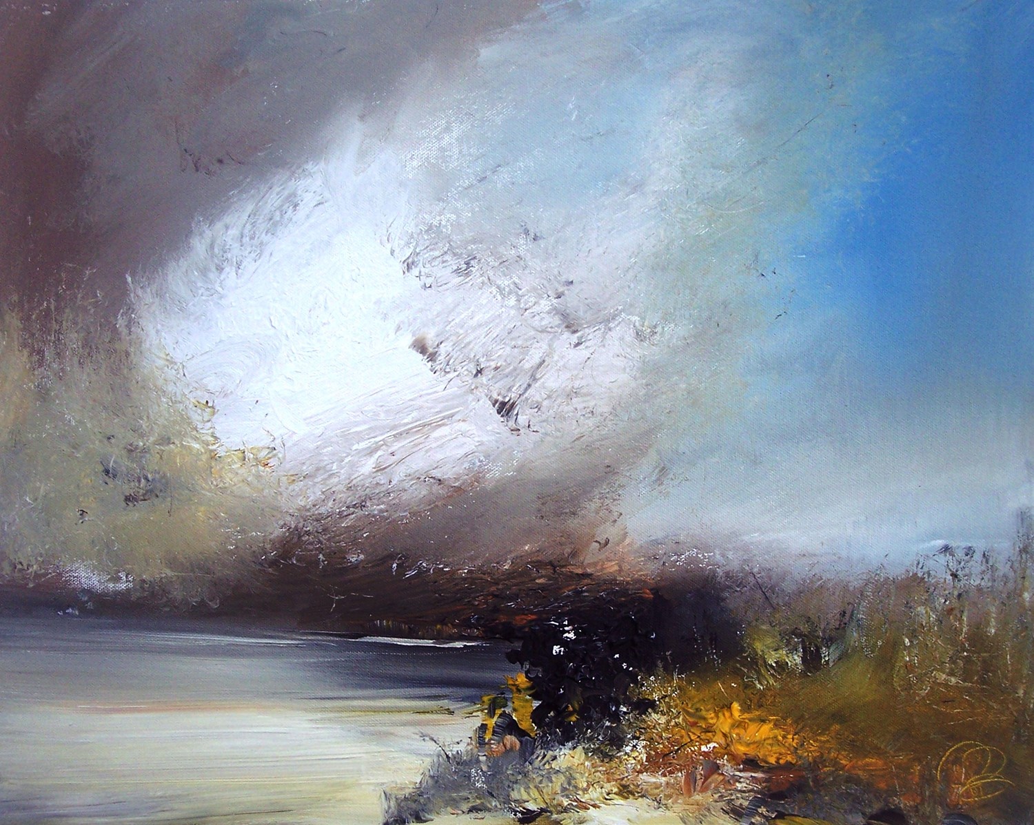 'Swelling Clouds' by artist Rosanne Barr